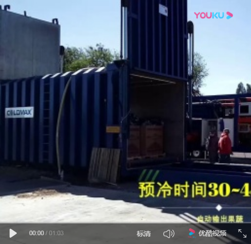 墨西哥大型十二卡板真空預(yù)冷機